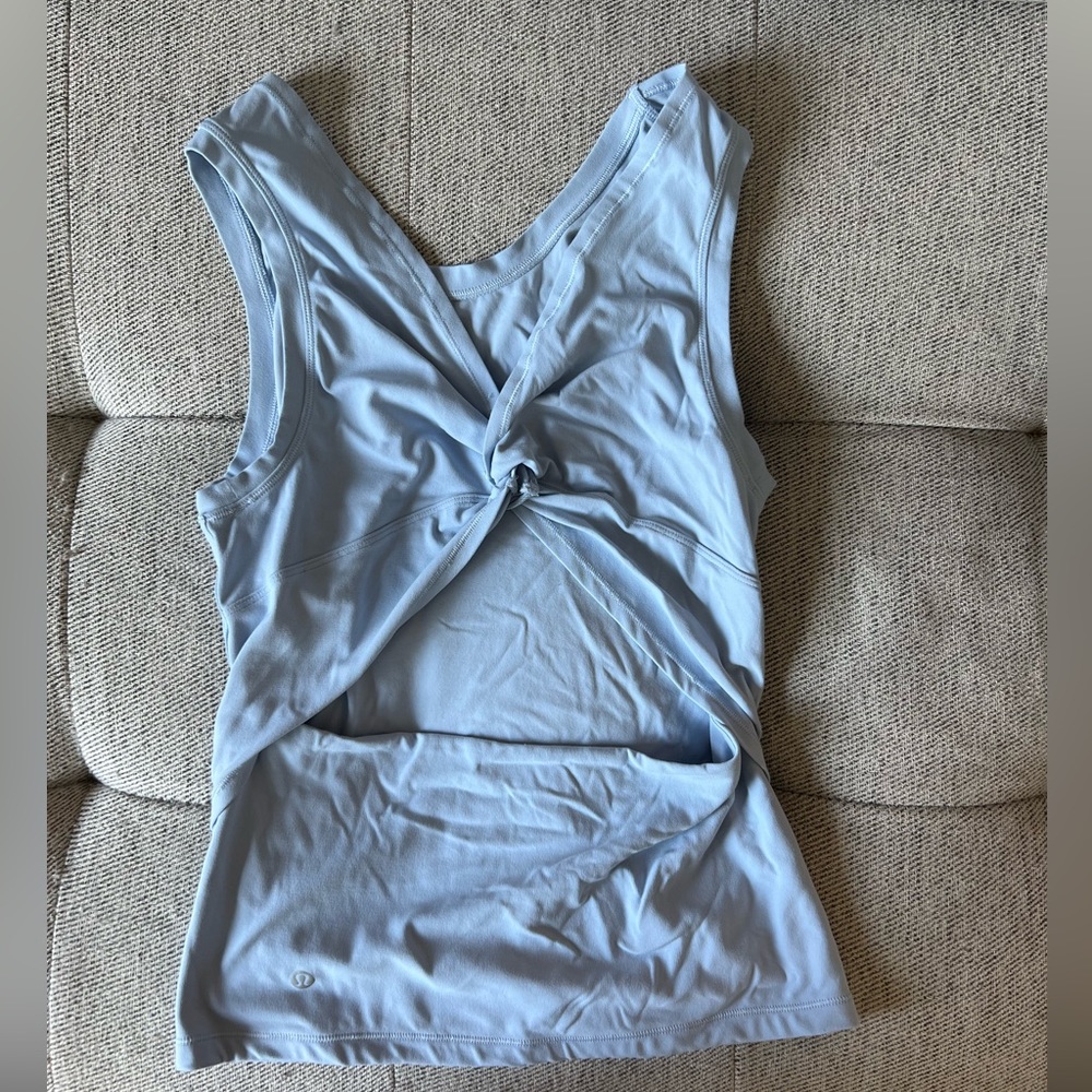 Lululemon Nulu Back-Twist Yoga Tank Top